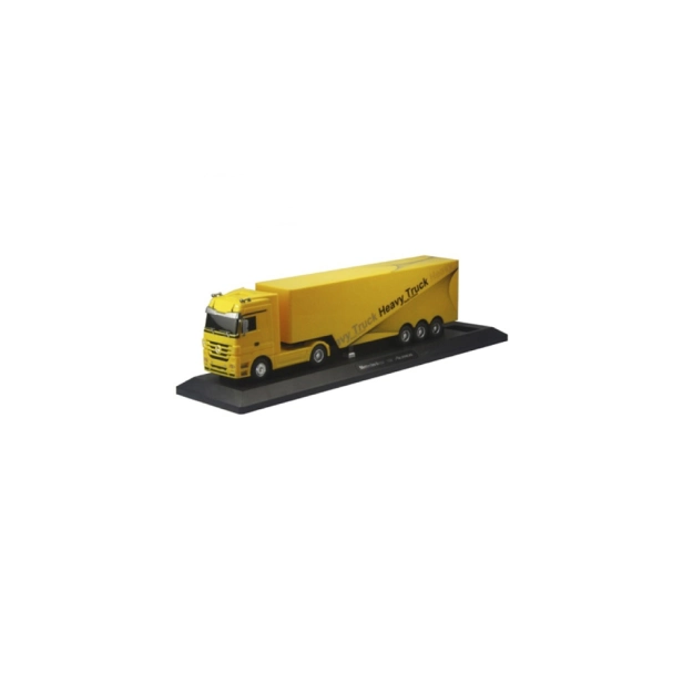 RC kamión Mercedes-Benz Actros, žltá