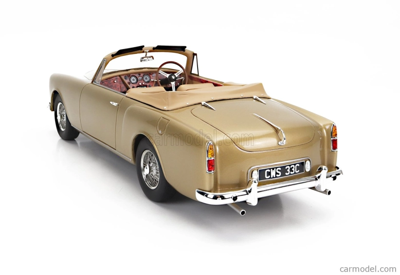 Modely Alvis Te21 Dhc Cabriolet Open 1963 1:18 Gold Met