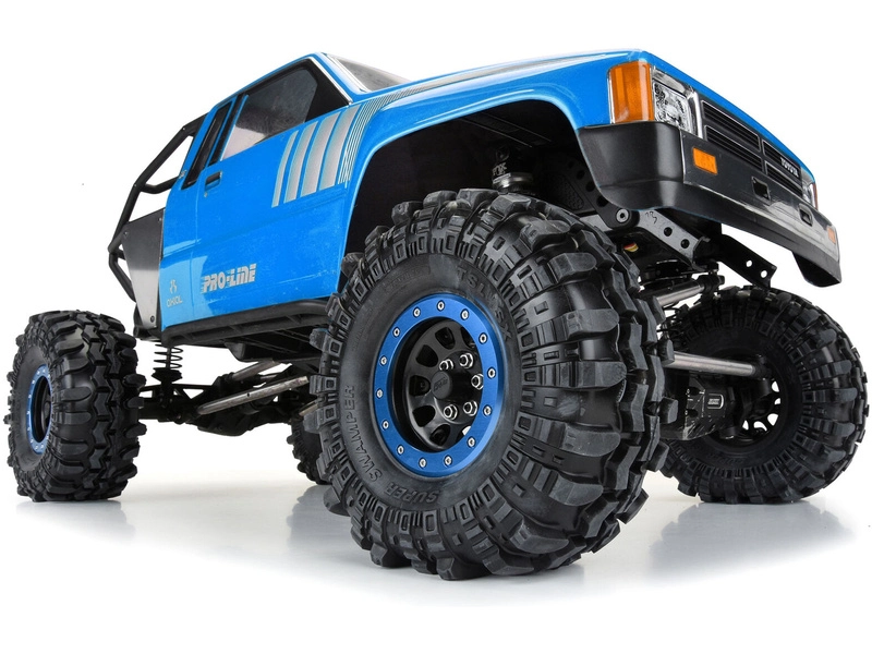 Pro-Line Disc 2,9" 1:6 Steelies s dvojitým posunom, modrá/čierna: SCX6