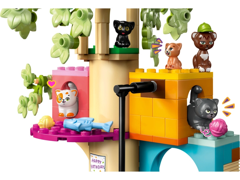LEGO Friends - Mačacia narodeninová párty a domček na strome
