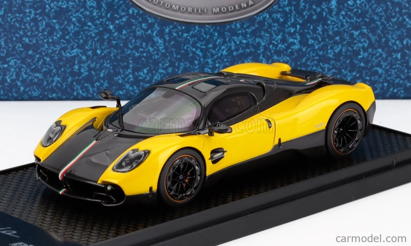 Bbr-models Pagani Utopia 2022 1:43 Žlutý Karbon - Giallo Ginevra Carbonio