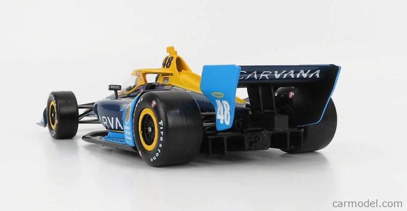 Greenlight Honda Team Chip Ganassi Racing N 48 Indianapolis Indy 500 Indycar Series 2021 Jimmie Johnson 1:18 Modrá Černá Žlutá