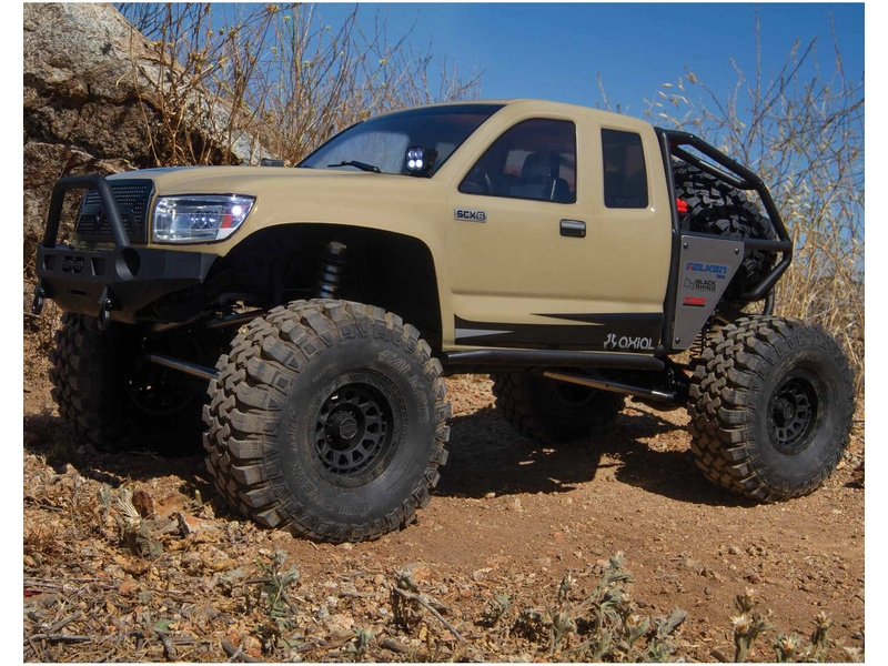 RC auto Axial SCX6 Trail Honcho 1:6 4WD RTR, piesok