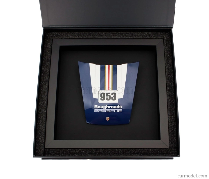 Spark-model Príslušenstvo Mini Hood Porsche 911 992 N 953 Rally Dakar Roughroads Livery 2023 1:8 Modrá Biela Červená