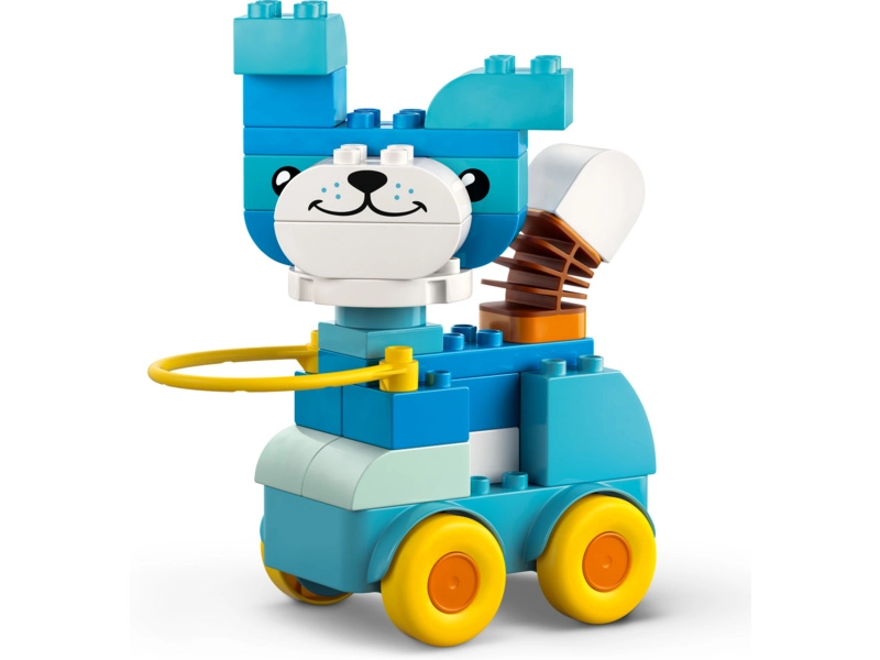 LEGO DUPLO - 3 v 1: Zvieratká na kolieskach