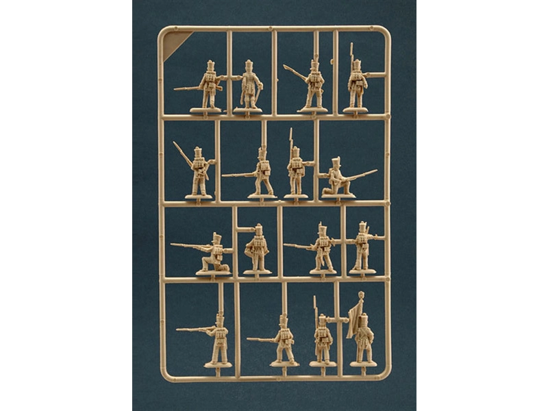 Italeri figurky - NAPOLEONIC WARS: FRENCH INFANTRY (1:72)