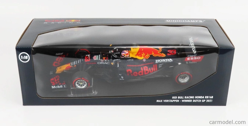 Minichamps Red bull F1 Rb16b Honda Ra620h Aston Martin N 33 1:18, tmavě modrá