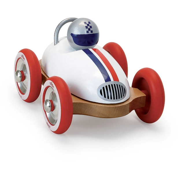 Vilac Dřevěné auto Roadster vintage bílé