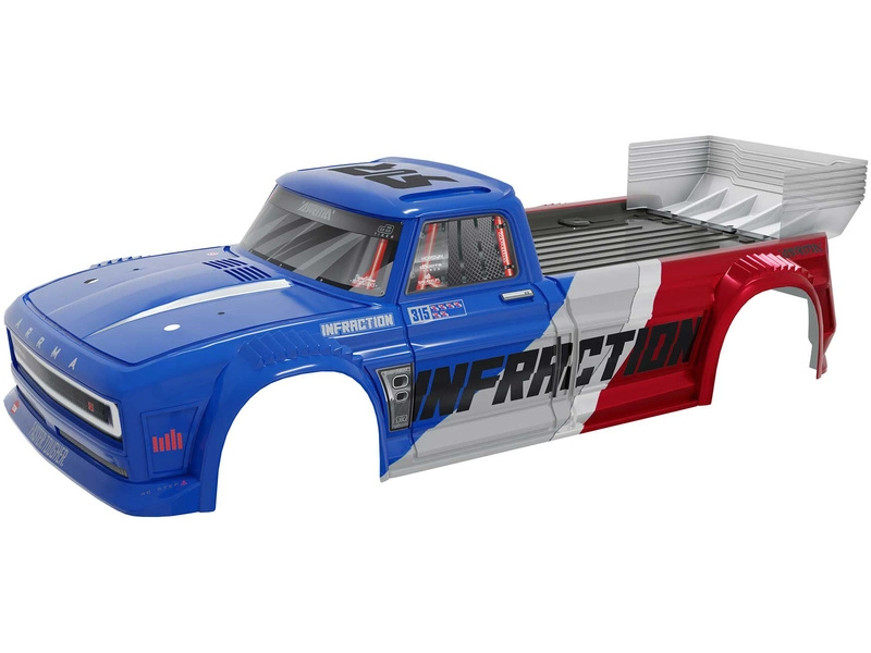 Arrma karosérie modrá: Infraction 4X4 All-Road 3S BLX