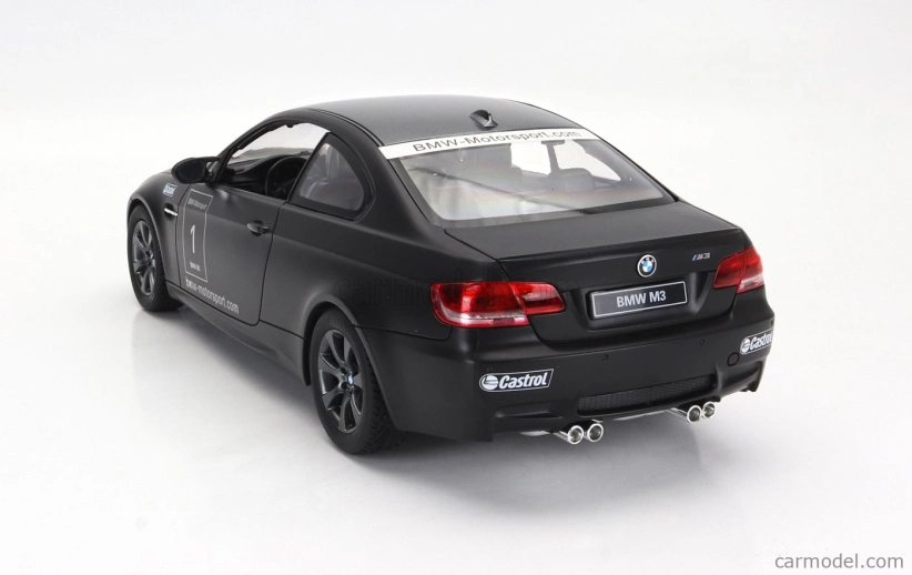 Mondomotors BMW radu 3 M3 Coupe (e46) N 1 Racing 2003 1:14 Matt Black