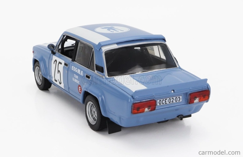 Ixo-models Lada fiat 2105 Vfts N 25 Rally Pribram 1986 1:43, modrá