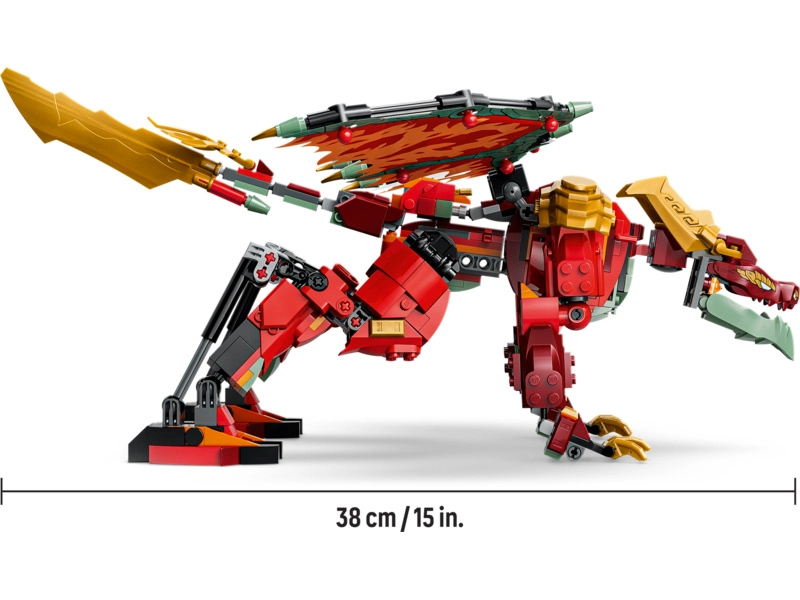 LEGO Ninjago - Wyldfyre a transformační dračí oblek