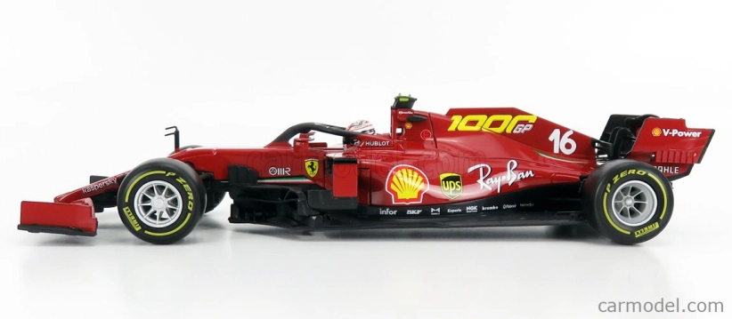 Bburago Ferrari F1  Sf1000 Team Scuderia Ferrari N 16 1:18, červená