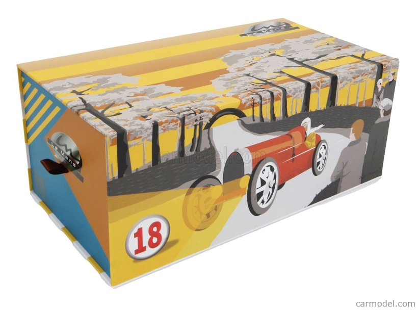 Le mans miniatures Chenard & walcker Type U3 15cv Sport 3.0l S4 Team Chenard-walcker Sa N 10 2nd 24h Le Mans 1923 Raoul Bachmann - Christian Dauvergne 1:18 Světle Modrá