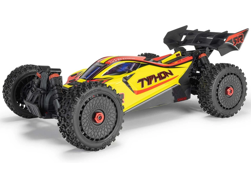 RC auto Arrma Typhon Mega 665 1:8 4WD RTR, červená