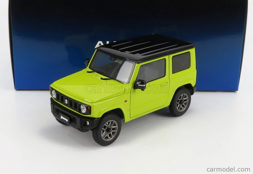 Autoart Suzuki Jimny Jb64 Lhd 2018 1:18 Kinetic Yellow Black Pearl