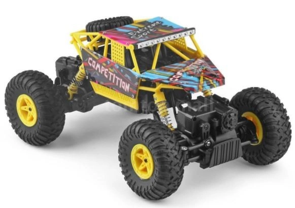 RC crawler Competition 1:18, žltá