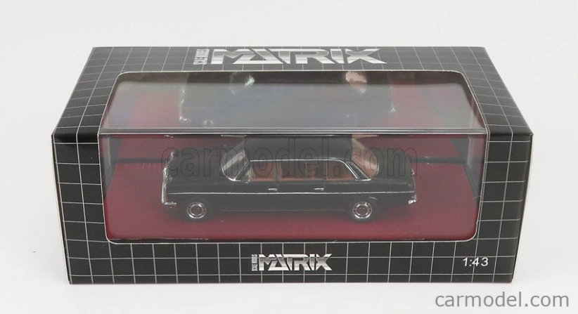 Modely v mierke Matrix Mercedes benz V114 Pollmann 1969 1:43 Black