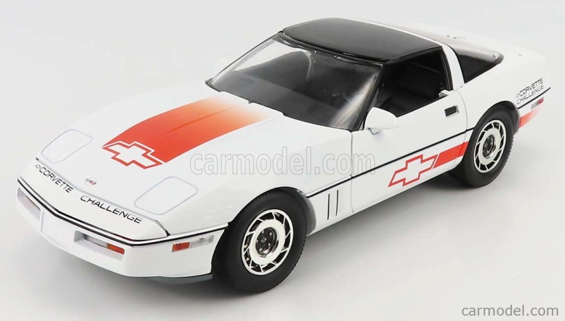 Greenlight Chevrolet Corvette C4 1988 1:18 Bílá Červená