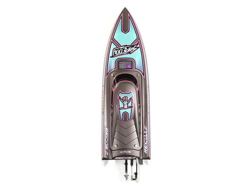 RC čln Proboat Recoil 2 V2 26" BL RTR Shreddy