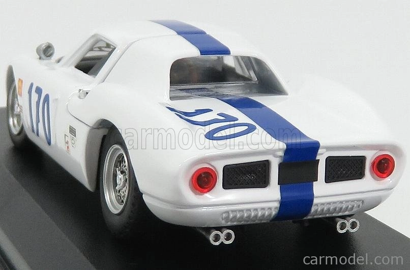 Najlepší model Ferrari 250lm Coupe N 170 Targa Florio 1966 Swanson - Ennis 1:43 White