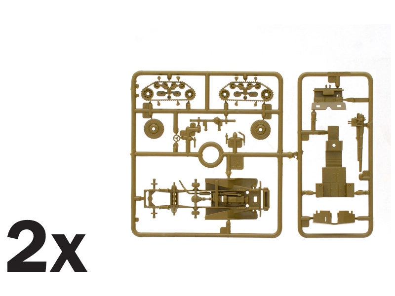 Italeri Easy Kit – M3 75 mm HALF TRACK (1:72)