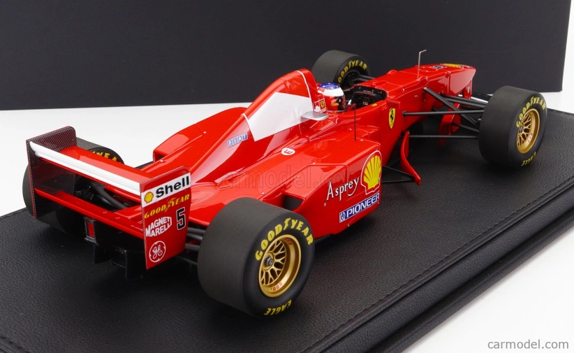 Gp-repliky Ferrari F1 F310b Scuderia Ferrari Marlboro Team N 5 Winner Canada Gp (s figúrkou pilota) 1997 Michael Schumacher - Con Vetrina - s vitrínou 1:18 červená biela