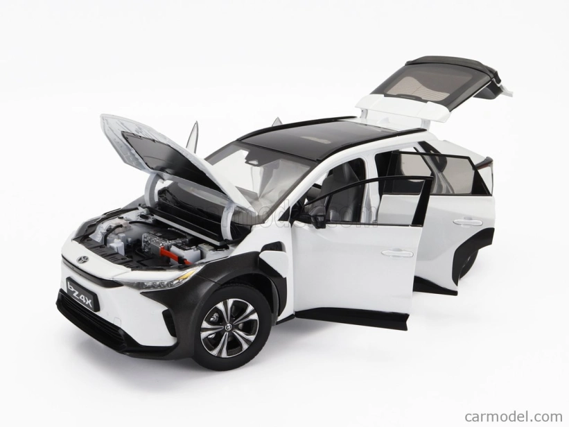 Sun-star Toyota Bz4x 2022 1:18 Wind Chill Pearl