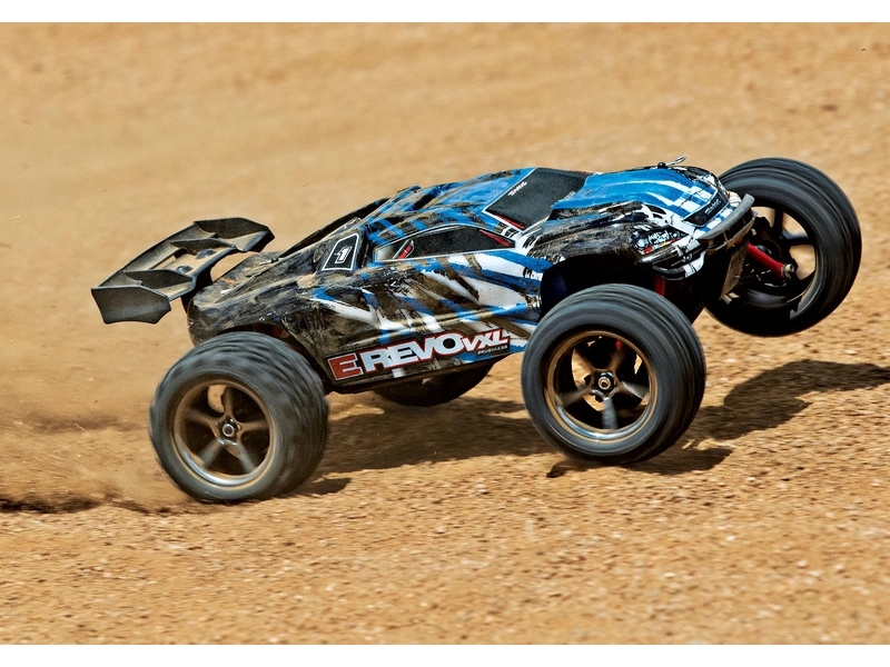 Traxxas E-Revo 1:16 VXL RTR modrý