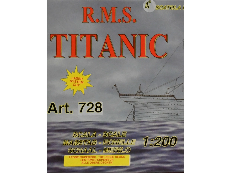 Mantua Model Titanic 1:200 kit