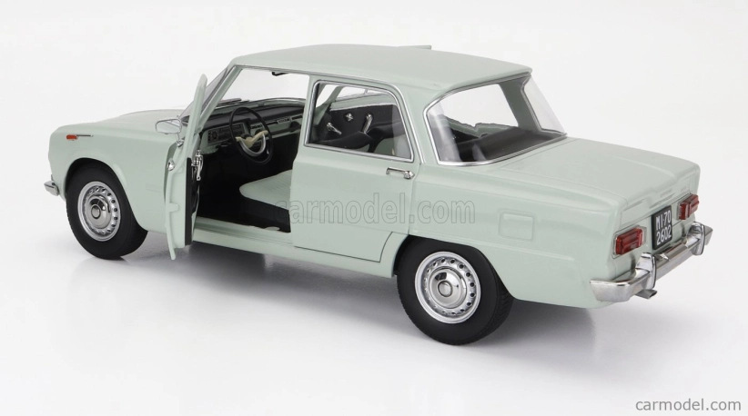 Mitica-diecast Alfa romeo Giulia 1.6 Ti 1962 1:18 Acqua Di Fonte - veľmi svetlá zelená