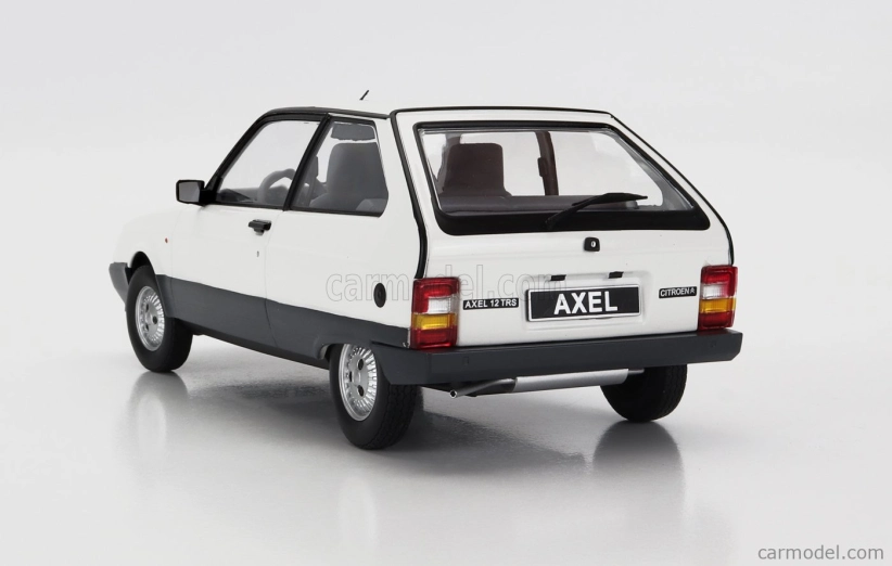 Triple9 Citroen Axel 12 Trs 1990 1:18 Bílá Šedá