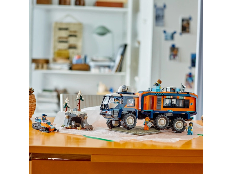 LEGO City - Nákladné auto a laboratórium arktických bádateľov