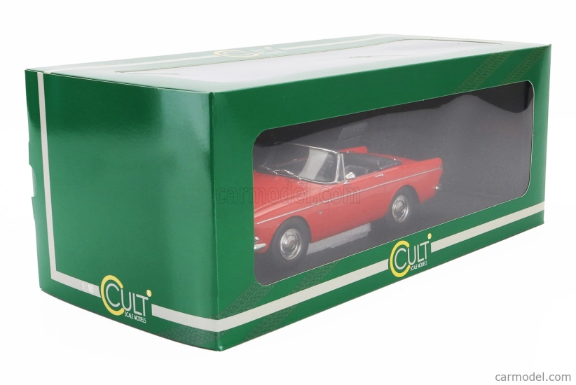 Cult-scale models Sunbeam Tiger 260 Mki Cabriolet Open 1964 1:18 Red