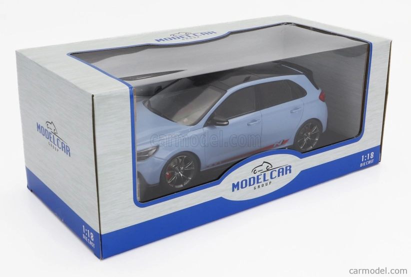 Mcg Hyundai I30n 2022 1:18 Světle Modrá