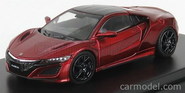 LCD model Honda Nsx 2017 1:64 Červená