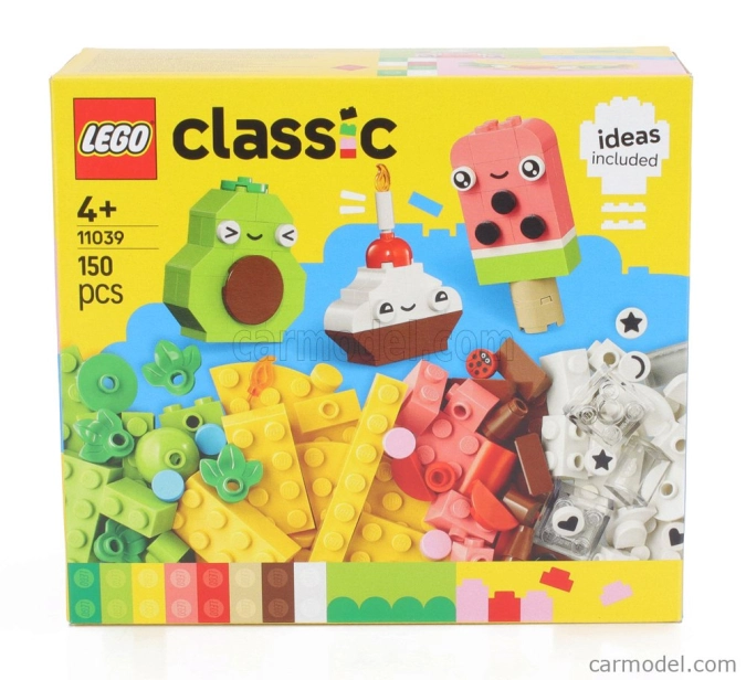 Príslušenstvo Lego Lego Classic - Kreatívni priatelia potravín - 150 Pezzi - 150 ks Rôzne