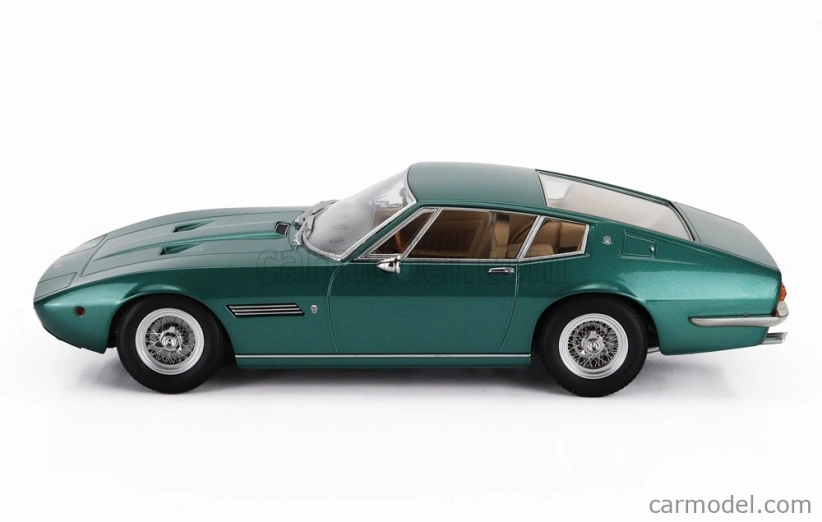 Maserati Ghibli Coupe 1969 v mierke 1:18 Green Met