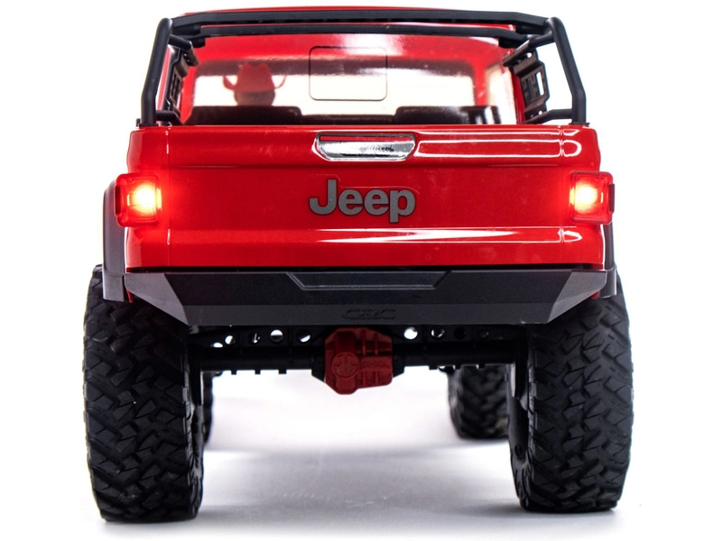 RC auto Axial SCX10 III Jeep JT Gladiator 4WD 1:10 RTR, červené