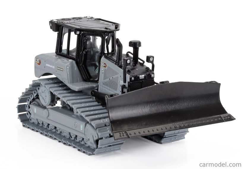 Dm-models Caterpillar Catd6 Xe Lgp Ruspa Cingolata - Scraper Truck-type Tractor 1:50 Grey