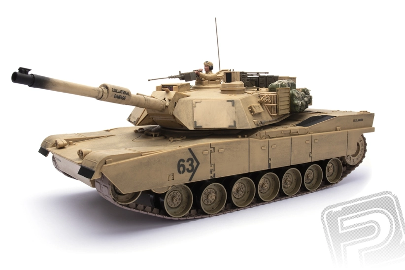 M1A2 Abrams1:16, RC tank 2,4GHz
