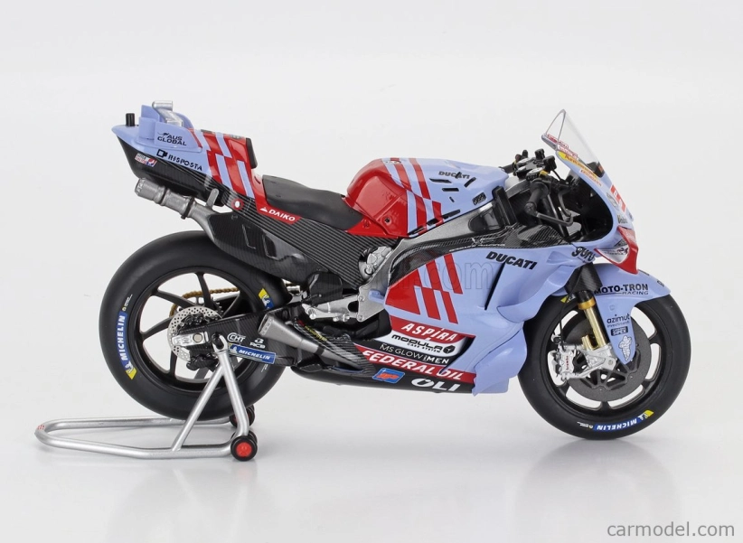 Nzg Ducati Desmosedici Gp23 Team Gresini Racing N 93 Motogp Season 2024 Marc Marquez 1:12 Světle Modrá