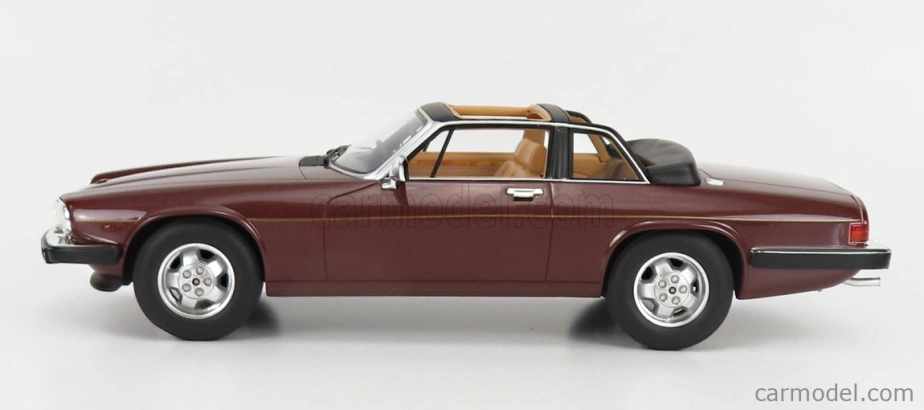 Cult-scale models Jaguar Xj-sc Semiconvertible 1983 1:18 Red Met