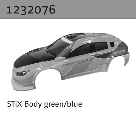 1232076 - STiX Body green/blue