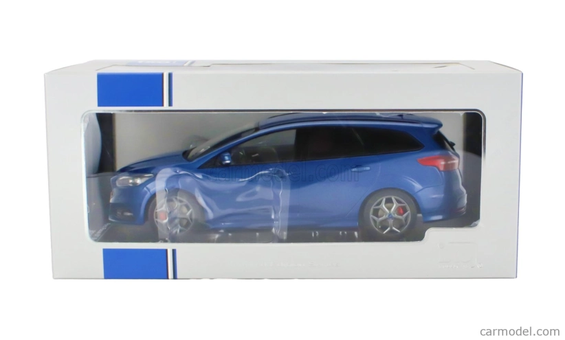 Mcg Ford england Focus St Turnier Sw Station Wagon 2014 1:18 Dark Blue Met