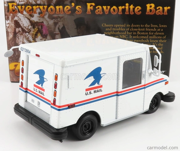 Greenlight Grumman Llv Truck Van U.s. Poštová pošta 2010 - Na zdravie 1:24 biela