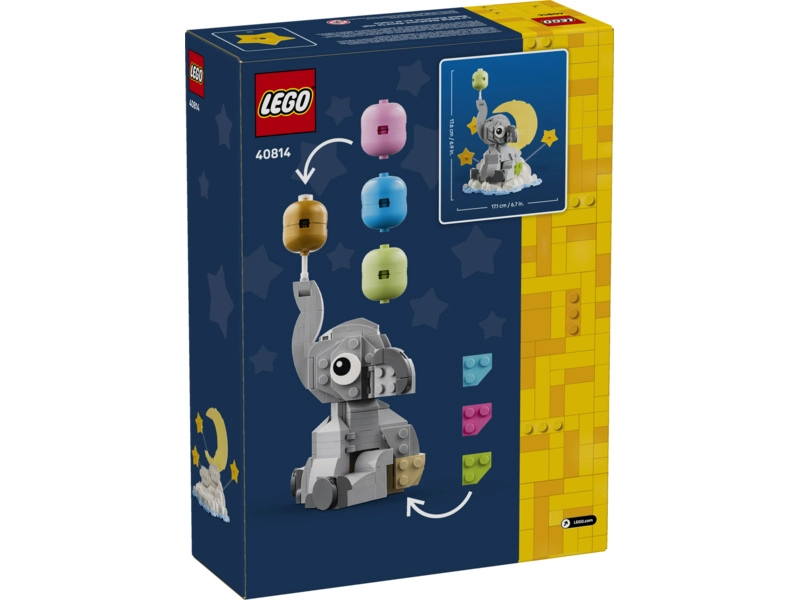 LEGO Iconic - Slůně na obloze