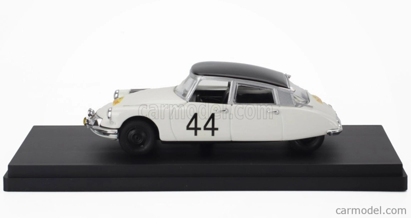 Rio-models Citroen Ds19 N 44 Víťaz Rally Tour De Corse 1961 Rene Trautmann - Jean Claude Ogier 1:43 Biela Čierna