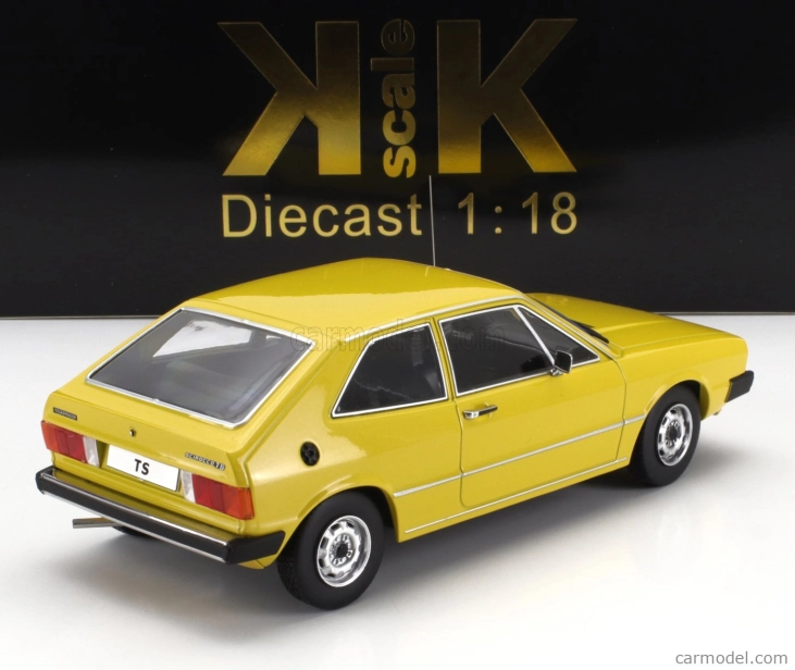 Volkswagen Scirocco Mki Ts 1976 v mierke 1:18 žltá