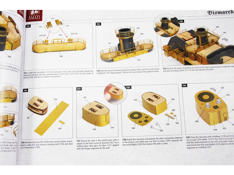 AMATI Bismark 1939 1:200 kit